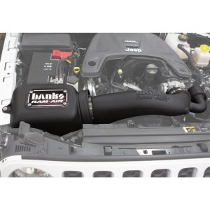 Jeep Wrangler Performance Air Intake - Banks Power - Ram-Air with Big-Ass Oiled Filter - `18-`24